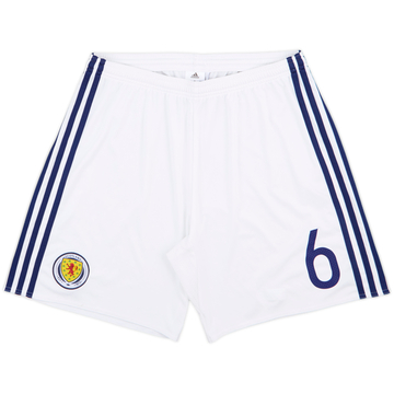 2015-16 Scotland Home Shorts #6 - 7/10 - (L)