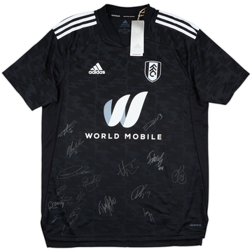 2022-23 Fulham Squad Signed Third Shirt (L)