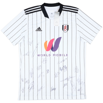 2021-22 Fulham Squad Signed Home Shirt (M)