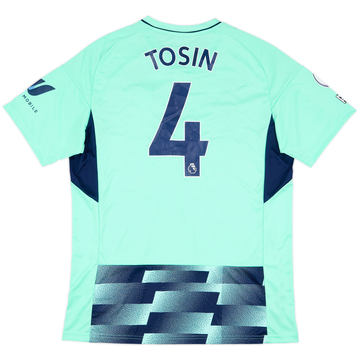 2022-23 Fulham Match Issue Away Shirt Tosin #4