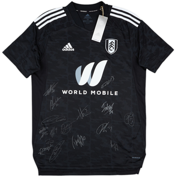 2022-23 Fulham Squad Signed Third Shirt (M)