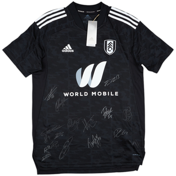 2022-23 Fulham Squad Signed Third Shirt (M)
