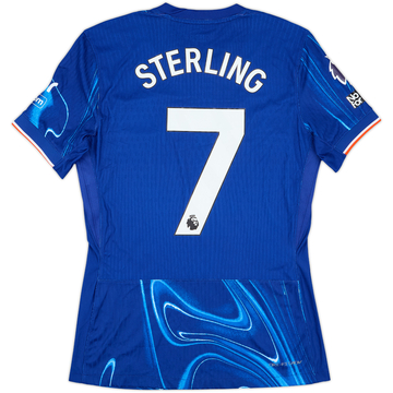2024-25 Chelsea Match Issue Home Shirt Sterling #7