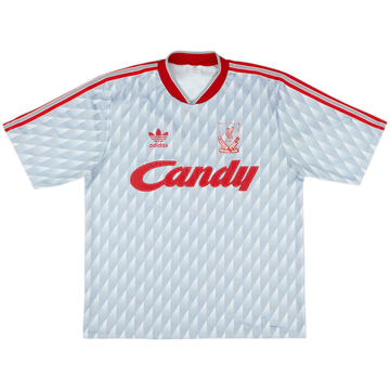 1989-91 Liverpool Away Shirt - 7/10 - (L)