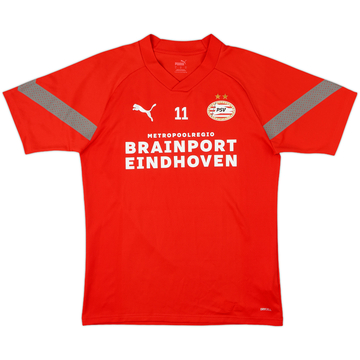 2021-22 PSV Puma Player Issue Training Shirt #11 - 10/10 - (L)