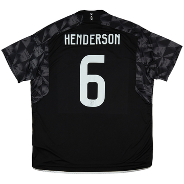 Camiseta de la tercera equipación del Ajax 2023-24 Henderson #6 - 10/10 - (XXL)