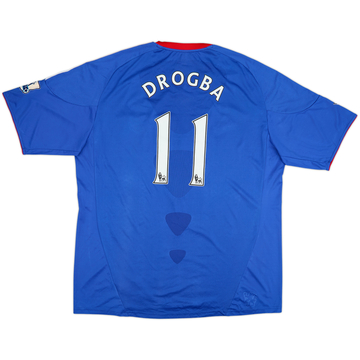 2010-11 Chelsea Home Shirt Drogba #11 - 7/10 - (3XL)