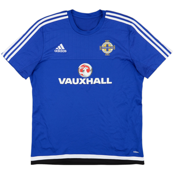 2016-17 Northern Ireland adidas Training Shirt - 9/10 - (L)