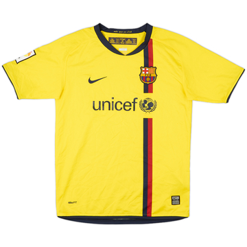 2008-10 Barcelona Away Shirt - 9/10 - (L.Boys)