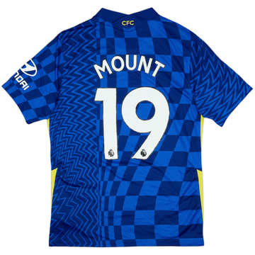 2021-22 Chelsea Home Shirt Mount #19 - 7/10 - (M)