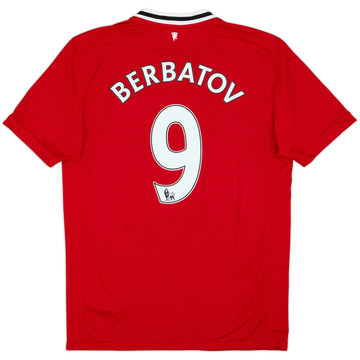 2011-12 Manchester United Home Shirt Berbatov #9 - 7/10 - (L)