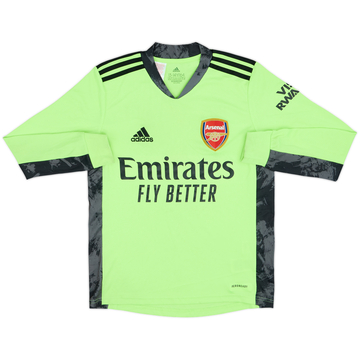 2020-21 Arsenal GK Shirt - 8/10 - (L.Boys)