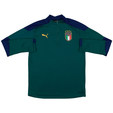 2020-21 Italy Puma 1/4 Zip Drill Top - 9/10 - (L)