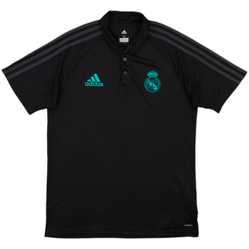 2017-18 Real Madrid adidas Polo Shirt - 9/10 - (M)