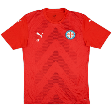 2022-23 Melbourne City Puma Staff Issue Training Shirt CK - 10/10 - (L)