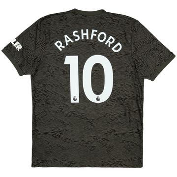 2020-21 Manchester United Away Shirt Rashford #10 - 8/10 - (L)