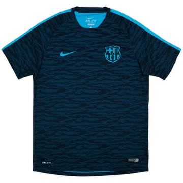 2015-16 Barcelona Nike Training Shirt - 9/10 - (L)