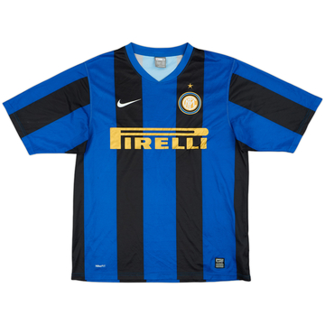 2008-09 Inter Milan Basic Home Shirt - 9/10 - (M)