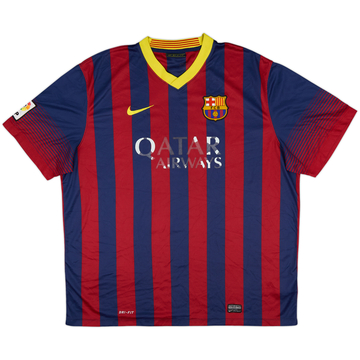 2013-14 Barcelona Home Shirt - 4/10 - (XXL)