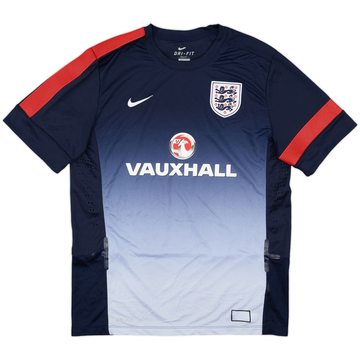 2013-14 England Nike Player Issue Training Shirt - 8/10 - (L)