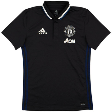 2016-17 Manchester United adidas Polo Shirt - 9/10 - (S)