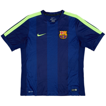 2014-15 Barcelona Nike Training Shirt - 8/10 - (L)