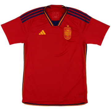 2022-23 Spain Home Shirt - 8/10 - (M)