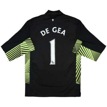 2011-12 Manchester United GK Shirt De Gea #1 - 6/10 - (M)