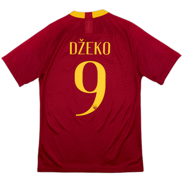 2018-19 Roma Home Shirt Dzeko #9 - 9/10 - (S)