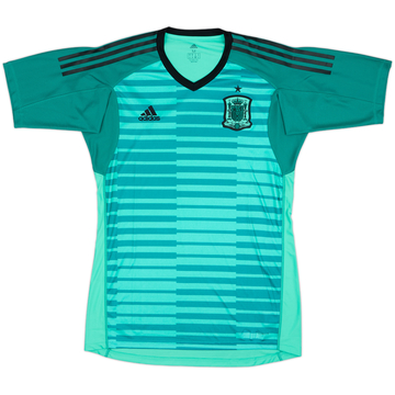 2018-19 Spain GK S/S Shirt - 9/10 - (M)