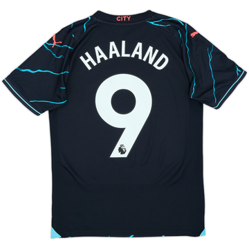 2023-24 Manchester City Third Shirt Haaland #9 - 10/10 - (S)