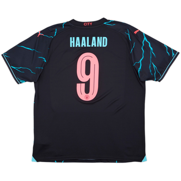 2023-24 Manchester City Third Shirt Haaland #9 - 10/10 - (XL)
