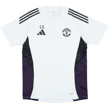 2025-26 Manchester United Staff Issue adidas Training Shirt LS - 8/10 - (L)