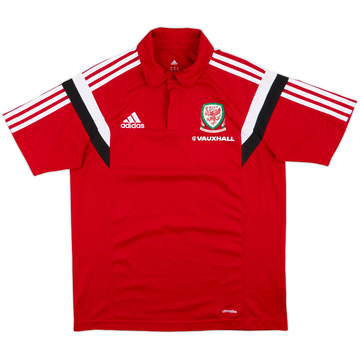 2013-14 Wales adidas Polo Shirt - 9/10 - (M)
