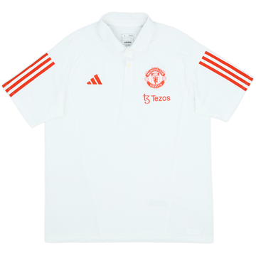 2023-24 Manchester United adidas Polo Shirt - 8/10 - (L)