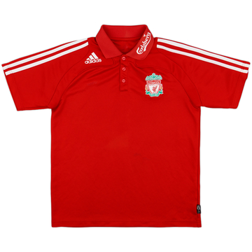 2008-09 Liverpool adidas Polo Shirt - 6/10 - (M)