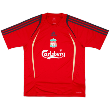 2009-10 Liverpool adidas Training Shirt - 8/10 - (L)
