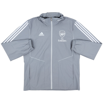 2019-20 Arsenal adidas Hooded Rain Jacket - 8/10 - (L)