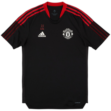 2021-22 Manchester United adidas Youth Player Issue Training Shirt #23 - 8/10 - (S)