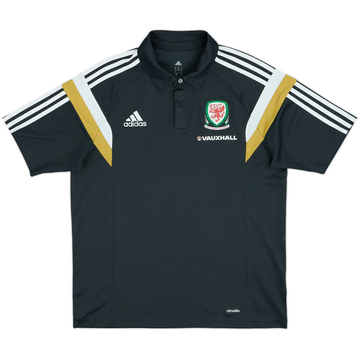 2014-15 Wales adidas Polo Shirt - 9/10 - (L)
