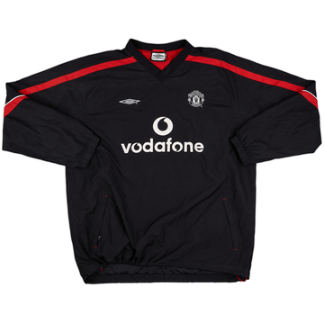 2000-01 Manchester United Umbro Drill Top - 7/10 - (XL)