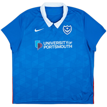 2020-21 Portsmouth Home Shirt - 9/10 - (3XL)