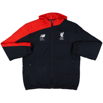 2015-16 Liverpool Staff Issue New Balance Padded Bench Coat GMc - 6/10 - (L)