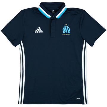 2016-17 Olympique Marseille adidas Polo Shirt - 10/10 - (M)