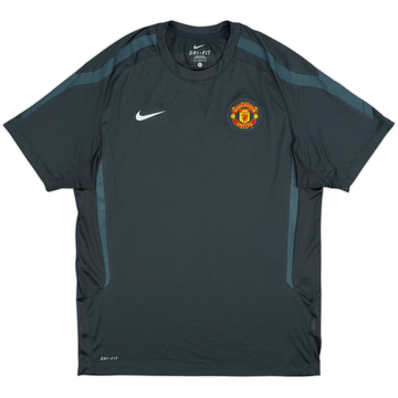 2010-11 Manchester United Nike Training Shirt - 7/10 - (L)