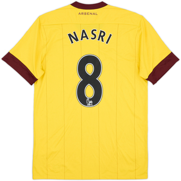 2010-13 Arsenal Away Shirt Nasri #8 - 9/10 - (S)
