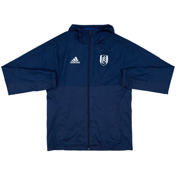 2017-18 Fulham adidas Hooded Rain Jacket - 10/10 - (M)