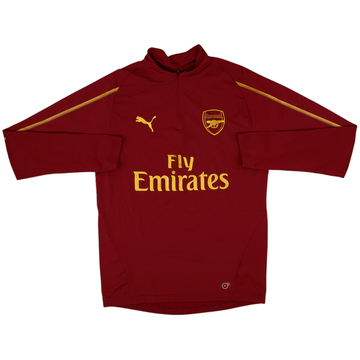 2017-18 Arsenal Puma 1/4 Zip Drill Top - 10/10 - (S)