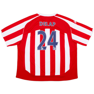 2008-09 Stoke City Home Shirt Delap #24 - 9/10 - (3XL)