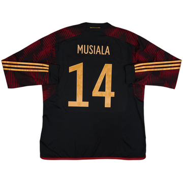 2022-23 Germany Away L/S Shirt Musiala #14 - 10/10 - (XL)